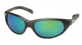 Costa Del Mar Wave Killer Sunglasses Matte Black Frame Sunglasses - Amber Glass/COSTA 400