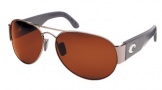 Costa Del Mar Cudjoe - Gunmetal Frame Sunglasses - Vermillion CR 39/COSTA 400