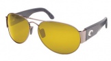 Costa Del Mar Cudjoe - Gunmetal Frame Sunglasses - Sunrise CR 39/COSTA 400