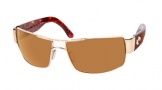 Costa Del Mar Drago - Gold Frame Sunglasses - Amber CR 39/COSTA 400