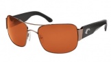 Costa Del Mar Placida - Gunmetal Frame Sunglasses - Vermillion CR 39/COSTA 400