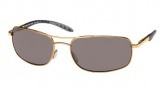 Costa Del Mar Seven Mile Sunglasses Gold Frame Sunglasses - Gray / 580P