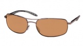 Costa Del Mar Seven Mile Sunglasses Satin Gunmetal Frame Sunglasses - Amber / 580P