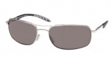 Costa Del Mar Seven Mile Sunglasses Satin Palladium Frame Sunglasses - Gray / 580P