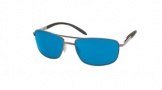 Costa Del Mar Wheelhouse Sunglasses Gunmetal Frame Sunglasses - Blue Mirror Glass/COSTA 400