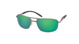 Costa Del Mar Wheelhouse Sunglasses Gunmetal Frame Sunglasses - Green Mirror Glass/COSTA 400