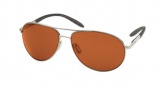 Costa Del Mar Wingman Sunglasses Palladium Frame Sunglasses - Copper Glass/COSTA 580