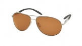 Costa Del Mar Wingman Sunglasses Palladium Frame Sunglasses - Amber / 580P
