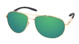 Costa Del Mar Wingman Sunglasses Gold Frame Sunglasses - Green Mirror Glass/COSTA 400