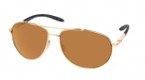 Costa Del Mar Wingman Sunglasses Gold Frame Sunglasses - Amber / 580P