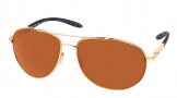 Costa Del Mar Wingman Sunglasses Gold Frame Sunglasses - Copper / 580P