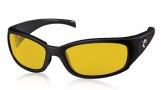 Costa Del Mar Hammerhead Sunglasses Shiny Black Sunglasses - Sunrise / 580P
