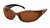 Costa Del Mar Hammerhead Sunglasses Driftwood Frame Sunglasses - Blue Mirror / 400G