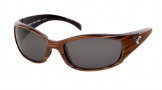 Costa Del Mar Hammerhead Sunglasses Driftwood Frame Sunglasses - Green Mirror / 400G