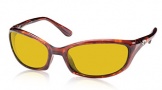 Costa Del Mar Harpoon Sunglasses Shiny Tortoise Frame Sunglasses - Sunrise / 580P