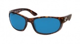 Costa Del Mar Howler Sunglasses Shiny Tortoise Frame Sunglasses - Blue Mirror Glass/COSTA 400