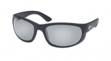 Costa Del Mar Howler Sunglasses Shiny Black Frame Sunglasses - Gray Glass/COSTA 580