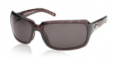 Costa Del Mar Isabela Sunglasses Shiny Tortoise Frame Sunglasses - Blue Mirror / 400G