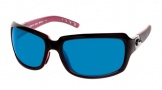 Costa Del Mar Isabela Sunglasses Black Coral Frame Sunglasses - Amber / 400G
