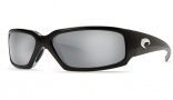 Costa Del Mar Rincon Sunglasses Shiny Black Frame Sunglasses - Copper Glass/COSTA 580