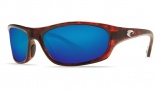 Costa Del Mar Rincon Sunglasses Shiny Black Frame Sunglasses - Gray Glass/COSTA 580