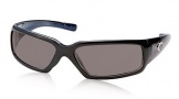 Costa Del Mar Rincon Sunglasses Shiny Black Frame Sunglasses - Gray CR 39/COSTA 400