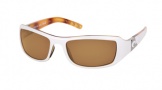 Costa Del Mar Santa Rosa Sunglasses White Tortoise Frame Sunglasses - Amber / 580P