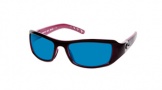 Costa Del Mar Santa Rosa Sunglasses Black Coral Frame Sunglasses - Amber Glass/COSTA 400