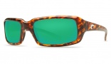 Costa Del Mar Switchfoot Sunglasses Tortoise Frame Sunglasses - Amber Glass/COSTA 400