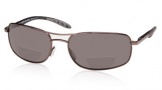 Costa Del Mar Seven Mile C-Mates Bifocals Sunglasses - Satin Gunmetal/Gray 1.75 Polarized
