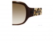 Kate Spade Bernie/S Sunglasses - 01W0 Dark Brown Crystal (Y6 brown gradient lens)