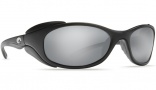 Costa Del Mar Frigate Sunglasses Matte Black Sunglasses - Silver Mirror / 580G