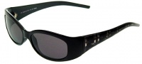Fendi FS 301 Sunglasses - 001 Black / Gray 