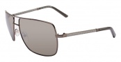Fendi FS 5022ML Sunglasses - 205 Brown / Silver Mirror