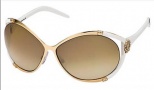 Roberto Cavalli Taigete Sunglasses - OD26 White Gold / Brown Gradient
