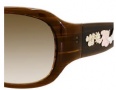 Juicy Couture Classic/S Sunglasses Sunglasses - 0TW2 Brown / Cream Horn (Y6 brown gradient lens)