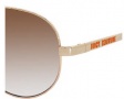 Juicy Couture Heritage Sunglasses Sunglasses - 0AU2 Rose Gold (6O Rose Gold Flash Lens)