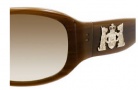 Juicy Couture Laguna Sunglasses Sunglasses - 0TW2 Brown Cream Horn (Y6 brown gradient lens)