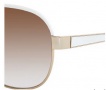 Juicy Couture Regal Sunglasses  Sunglasses - 03YG Shiny Light Gold / White (YY brown gradient lens)
