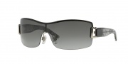 Burberry BE3043 Sunglasses Sunglasses - 108411 Silver / Gray Gradient (Dark Gray temples)