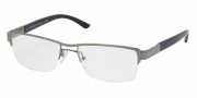 Prada 74LV Eyeglasses Eyeglasses - 5AV1O1 Shiny Gun Metal