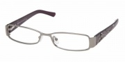 Prada PR 58LV Eyeglasses Eyeglasses - 5AV1O1 Shiny Gun Metal