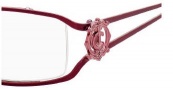 Juicy Couture Bess Eyeglasses Eyeglasses - 01D7 Burgundy Pink