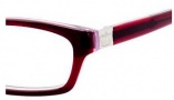 Juicy Couture Blair Eyeglasses Eyeglasses - 0DF3 Burgundy / Crystal Purple