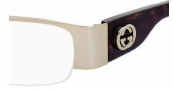 Gucci 2859 Eyeglasses Eyeglasses - 0N0V Light Brown / Dark Havana
