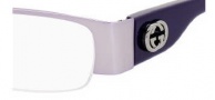 Gucci 2859 Eyeglasses Eyeglasses - 0N1R Semi Matte Lilac
