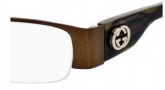 Gucci 2859 Eyeglasses Eyeglasses - 0N0T Semi Matte T Brown / Brown Mothe