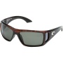 Costa Del Mar Bomba Sunglasses Tortoise Frame Sunglasses - Grey Glass / Costa 580