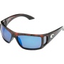 Costa Del Mar Bomba Sunglasses Tortoise Frame Sunglasses - Blue Mirror Glass / Costa 580
