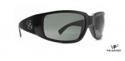 Von Zipper Papa G Polarized Sunglasses Sunglasses - Black Gloss / Grey Poly Polar. (BPP)